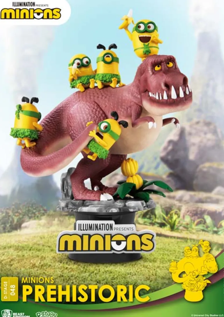 Beast Kingdom D Stage Minions Prehistoric