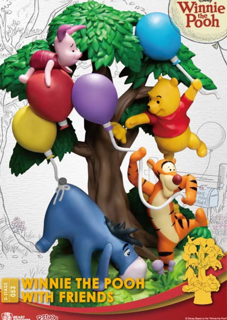 Beast Kingdom D Stage Winnie the Pooh with Friends