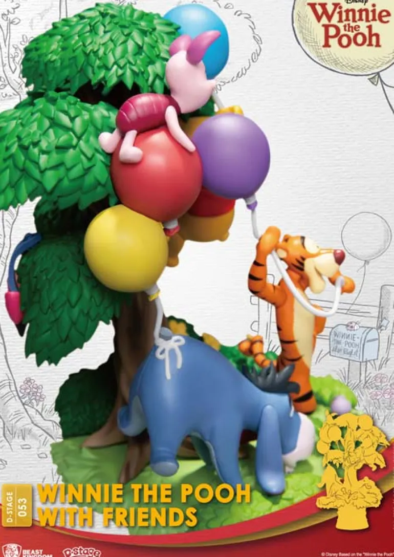 Beast Kingdom D Stage Winnie the Pooh with Friends