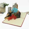 3D The Avengers Superhero Marvel Theme Greeting Card & 1pc Envelope
