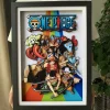 3D Quilling Paper Craft - One Piece Cover Page