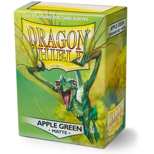 Dragon Shield: Apple Green - Matte Sleeves - Standard Size (100)