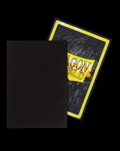 Dragon Shield: Black - Matte Sleeves - Japanese Size