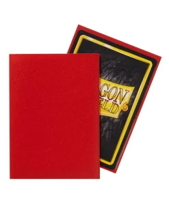 Dragon Shield: Crimson - Matte Sleeves - Standard Size (100)