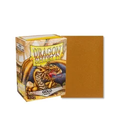 Dragon Shield: Gold - Matte Sleeves - Standard Size (100)