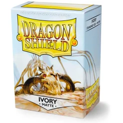 Dragon Shield: Ivory - Matte Sleeves - Standard Size (100)