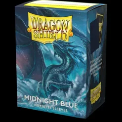 Dragon Shield: Midnight Blue - Matte Sleeves - Standard Size (100)