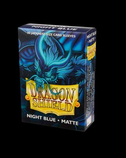 Dragon Shield: Night Blue - Matte Sleeves - Japanese Size
