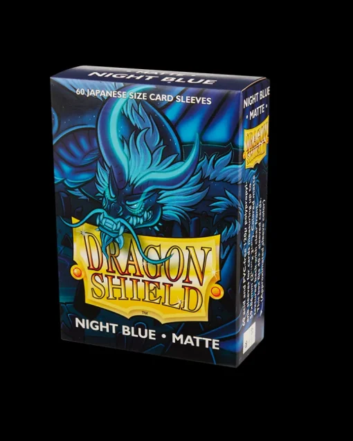 Dragon Shield: Night Blue - Matte Sleeves - Japanese Size
