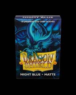 Dragon Shield: Night Blue - Matte Sleeves - Japanese Size