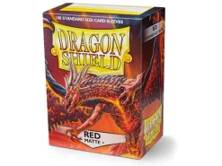 Dragon Shield: Red - Matte Sleeves - Standard Size