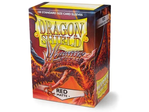 Dragon Shield: Red - Matte Sleeves - Standard Size