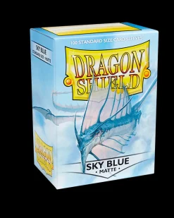 Dragon Shield: Sky Blue - Matte Sleeves - Standard Size