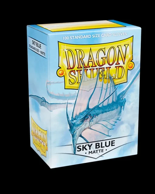 Dragon Shield: Sky Blue - Matte Sleeves - Standard Size