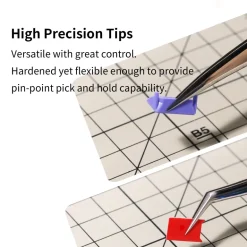 DSPIAE Stainless Steel Precision Tweezers