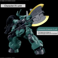GUNDAM - HG 1/144 DILANZA STANDARD TYPE/LAUDAS DILANZA