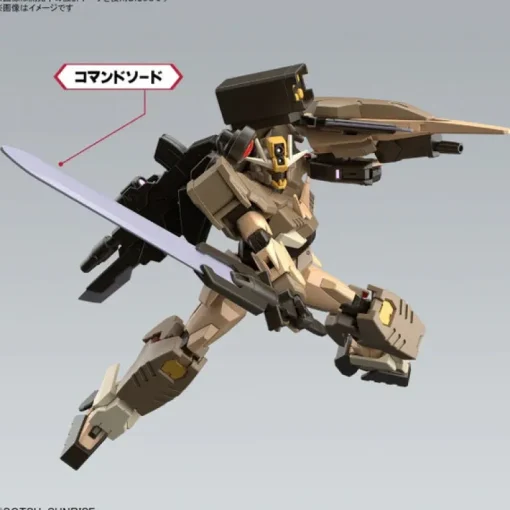 GUNDAM - HG 1/144 GUNDAM 00 COMMAND QAN[T] DESERT TYPE 10