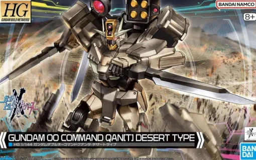 GUNDAM - HG 1/144 GUNDAM 00 COMMAND QAN[T] DESERT TYPE 10