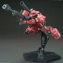 GUNDAM - HG 1/144 MS-06S ZAKU II PRINCIPALITY OF ZEON CHAR AZNABLE'S MOBILE SUIT Red Comet Ver. 024
