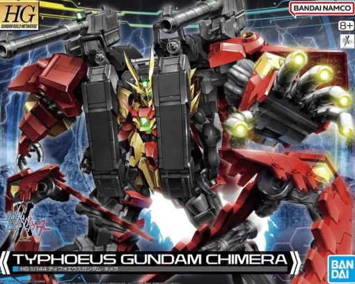 GUNDAM - HGBM 1/144 TYPHOEUS GUNDAM CHIMERA MODEL KIT (GUNDAM BUILD METAVERSE)