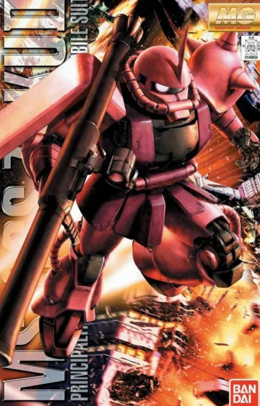 GUNDAM - MG 1/100 MS06S CHAR'S ZAKU VER2.0 (On Sale)