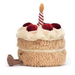 JELLYCAT AMUSEABLE BIRTHDAY CAKE MULTICOLOR 16X12 CM