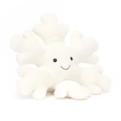 JELLYCAT AMUSEABLE SNOWFLAKE LITTLE WHITE 17X8X18 CM