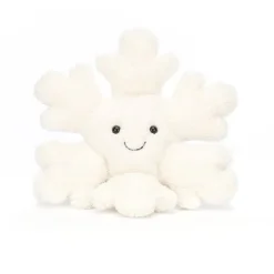 JELLYCAT AMUSEABLE SNOWFLAKE LITTLE WHITE 17X8X18 CM