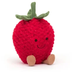 JELLYCAT AMUSEABLE STRAWBERRY RED 9X13X23CM