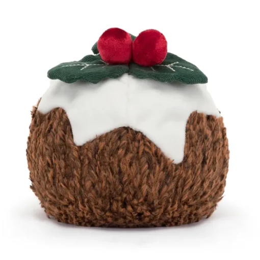 JELLYCAT AMUSEABLES CHRISTMAS PUDDING BROWN 12X13X17 CM