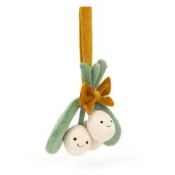 JELLYCAT AMUSEABLES MISTLETOE CREAM 4X19X17 CM