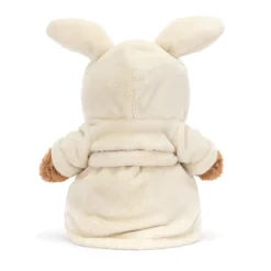 JELLYCAT BARTHOLOMEW BEAR BATHROBE BROWN 8X12X26CM