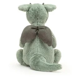 JELLYCAT BASHFUL DRAGON ORIGINAL (MED) GREEN 9X12X31 CM