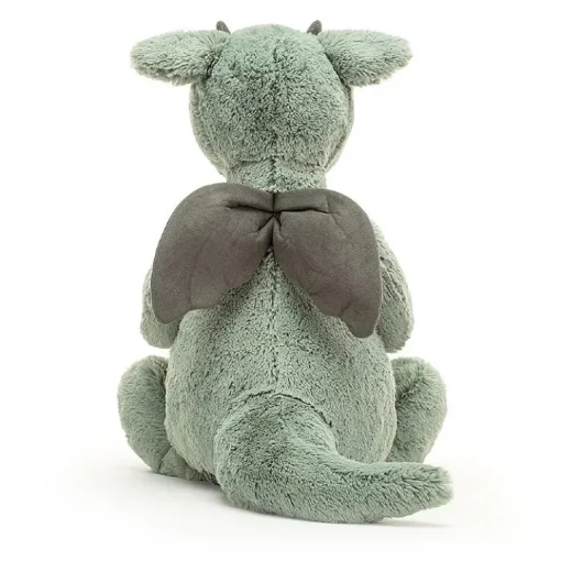 JELLYCAT BASHFUL DRAGON ORIGINAL (MED) GREEN 9X12X31 CM