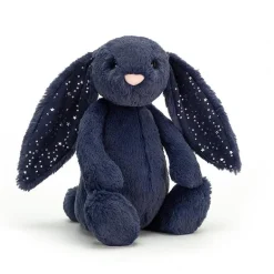 JELLYCAT BASHFUL STARDUST BUNNY ORIGINAL (MED) BLUE 9X12X31 CM