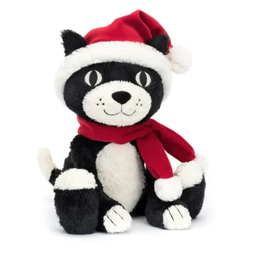 JELLYCAT CHRISTMAS JELLYCAT JACK BLACK & CREAM 11X9X32 CM