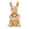 JELLYCAT HUDDLES KANGAROO BROWN 12X14X26 CM
