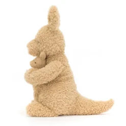 JELLYCAT HUDDLES KANGAROO BROWN 12X14X26 CM