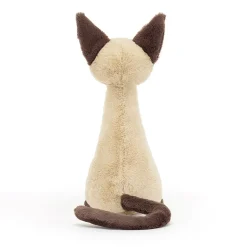 JELLYCAT IRIS SIAMESE CAT BROWN 3X2X27 CM