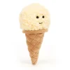 JELLYCAT IRRESISTIBLE ICE CREAM VANILLA CREAM 18X8X8 CM