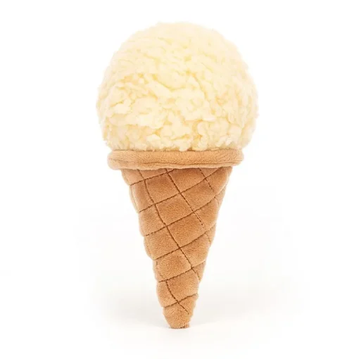 JELLYCAT IRRESISTIBLE ICE CREAM VANILLA CREAM 18X8X8 CM