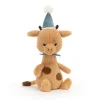 JELLYCAT JOLLIPOP GIRAFFE ORANGE 23X9X6 CM