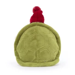 JELLYCAT SNOWMAN TIMMY TURTLE CREAM & GREEN 21X23X22 CM