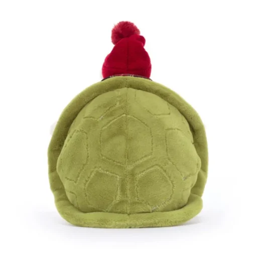 JELLYCAT SNOWMAN TIMMY TURTLE CREAM & GREEN 21X23X22 CM