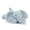 JELLYCAT TUMBLIE ELEPHANT BLUE 11X35X12 CM