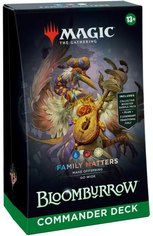 Magic the Gathering Bloomburrow Commander Decks