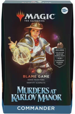 Magic the Gathering Murders at Karlov Manor Commander Decks