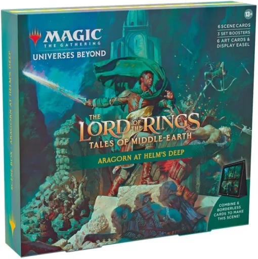 Magic the Gathering the Lord of the Rings Tales of Middle Earth Holiday Release Scene Box