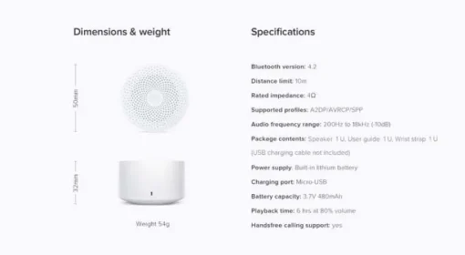 Mi Compact Bluetooth Speaker 2
