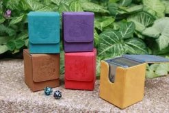 MUNTO - Trading Card Game Deck Box - Charizard - Brown (100+ Cards)